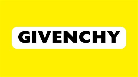 is givenchy pronunciation correct